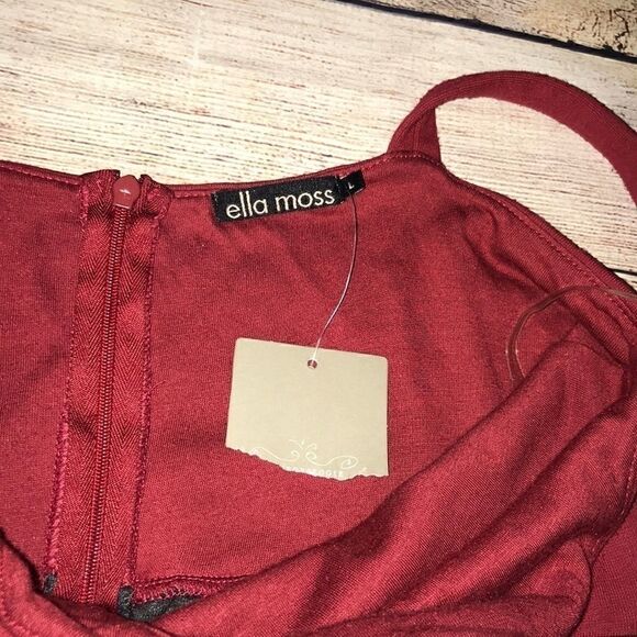 NEW Anthro | Ella Moss Colorblock Tank Dress - Picture 4 of 6